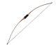 Archery 45lbs Montana Traditional Black Recurve Bow 64'' Hunting Wooden Longbow