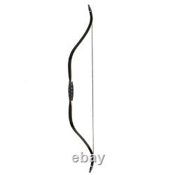 Archery 46 Traditional Short Bow Horsebow Recurve Bow Bamboo&Fiberglass Limbs