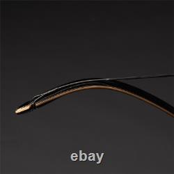 Archery 46 Traditional Short Bow Horsebow Recurve Bow Bamboo&Fiberglass Limbs