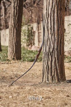 Archery 54 Traditional Bow Hunting Longbow Handmade Recurve Bow 20-70lbs RH