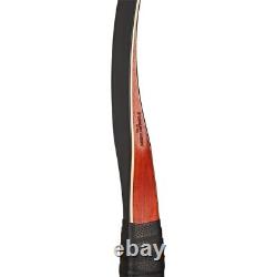 Archery 55'' Traditional Recurve Bow Mongolian Bow Laminated Hunting 20-50lbs