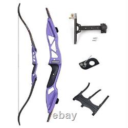 Archery 56 Takedown Recurve Bow and Arrow Set Competition Practice Bow 18-50lbs