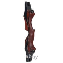 Archery 58 ILF Bow 20-50lb Recurve Bow 15 Wooden Riser & Arrow rest & Stringer