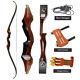Archery 58in. Takedown Hunting Bow Set Wooden Riser Recurve Bow Rh 40/45/50lbs