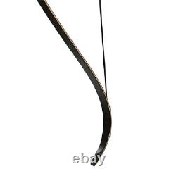 Archery 60 Takedown Recurve Bow 25-50lbs Wood Riser Left/Right Hand Bow Hunting