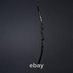 Archery 62 Hunting ILF Takedown Recurve Bow 25-60lbs Aluminum Riser Competition