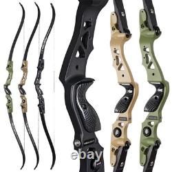 Archery 62 ILF Takedown Recurve Bow Arrows 25-60lbs Target Hunting Shooting Bow