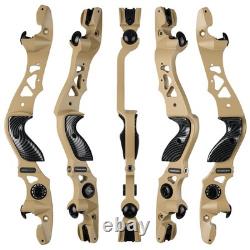 Archery 62 ILF Takedown Recurve Bow Arrows 25-60lbs Target Hunting Shooting Bow