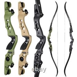 Archery 62 ILF Takedown Recurve Bow Arrows 25-60lbs Target Hunting Shooting Bow