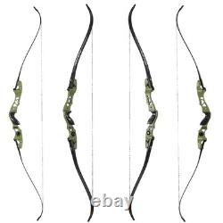 Archery 62 ILF Takedown Recurve Bow Arrows 25-60lbs Target Hunting Shooting Bow