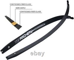 Archery 62 ILF Takedown Recurve Bow Arrows 25-60lbs Target Hunting Shooting Bow