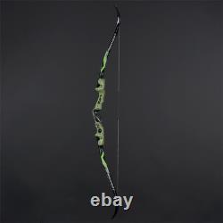 Archery 62 ILF Takedown Recurve Bow Arrows 25-60lbs Target Hunting Shooting Bow