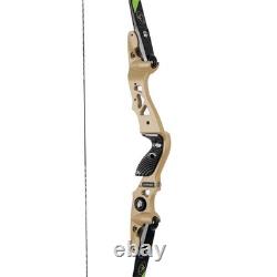 Archery 62 ILF Takedown Recurve Bow Arrows 25-60lbs Target Hunting Shooting Bow