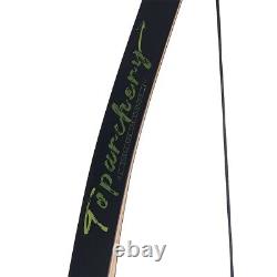Archery 62 Takedown Recurve Bow 20lbs-50lbs Wooden Riser Hunting Carbon Arrows