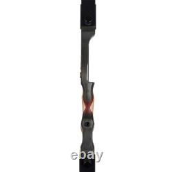 Archery 62 Takedown Recurve Bow 20lbs-50lbs Wooden Riser Hunting Carbon Arrows