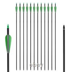 Archery 62 Takedown Recurve Bow 20lbs-50lbs Wooden Riser Hunting Carbon Arrows