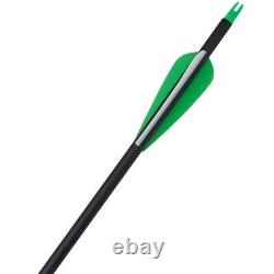 Archery 62 Takedown Recurve Bow 20lbs-50lbs Wooden Riser Hunting Carbon Arrows