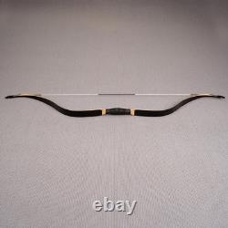Archery AF Handmade 54 Black Glossy Tatar Recurve Bow Horse Bow 45lbs