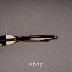 Archery AF Handmade 54 Black Glossy Tatar Recurve Bow Horse Bow 45lbs