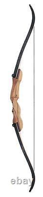 Archery AVRS25KT SycamoreT Recurve Bow Package, Black/Brown, One Size