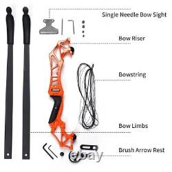 Archery Bowfishing Kit with Fishing Arrow Reel Takedown Recurve Bow Hunting