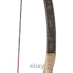 Archery Chinese Traditional Recurve Bow Hunting Mongolian Horsebow Shooting