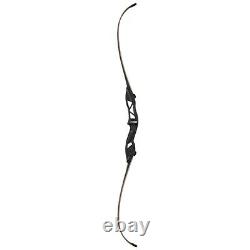 Archery Hunting 56 Takedown Recurve Bow 30-50lbs & Bow Stringer and Arrows Set