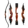 Archery Hunting 60 Takedown Laminated Recurve Bow With String Silencer 30-50lbs