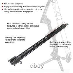 Archery Launcher Steel Ball Recurve Bow Shooter Compound Rapid Bow Hunting Shoot