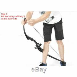 Archery Recurve Bow Takedown 30-40lbs Arrows Adults Set Beginner Right Hand