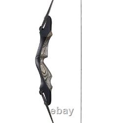 Archery Takedown 62 ILF Recurve Bow 19 Riser for RH Hunting & Target Practice