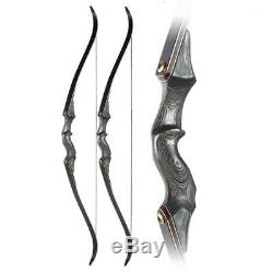Archery Takedown Recurve Bow 58,60lbs Right Hand Adult Hunting Longbow Target