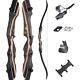 Archery Takedown Recurve Bow 62 Right Hand 20-50lbs For Adult & Youth Beginner