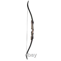 Archery Takedown Recurve Bow 62 Right Hand 20-50lbs for Adult & Youth Beginner