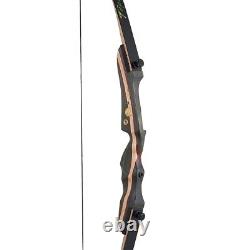 Archery Takedown Recurve Bow 62 Right Hand 20-50lbs for Adult & Youth Beginner