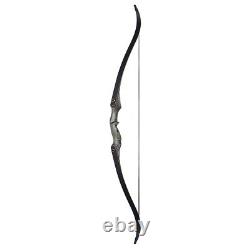 Archery Takedown Recurve Bow RH/LH 60 Wooden Traditional Hunting Bow 25-50lbs