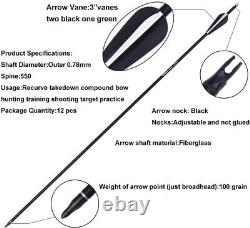 Archery Takedown Recurve Bow and Arrow Set for Adults Practice Hunting Long Bow