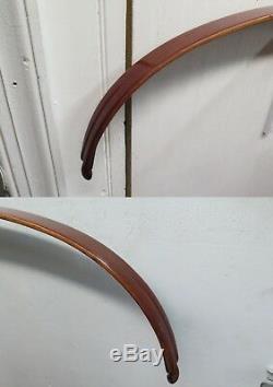 As-Is Vintage 1960s Harry Drake Firedrake Recurve Hunting Bow 70