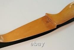 As-is Vintage Bow Bear Archery 1969 Bearcat Blonde Maple Recurve Right Handed