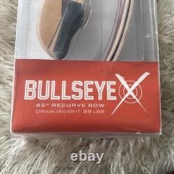 Bear Archery Bullseye Recurve Bow Right Hand 62 29lbs Brand New