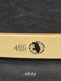 Bear Archery Glass Powered Cub Recurve Bow 48# amo-62 Vintage