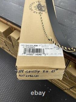 Bear Archery Grizzly 58 Recurve 25LB Right Hand New In Box Free FAST shipping