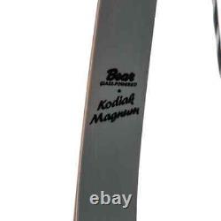 Bear Archery Kodiak Magnum Artic Grey Glass #40 RH Recurve Bow