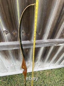 Bear Archery Recurve Bow Tigercat RH? 8N/7/6? 62 26# Bow? With Arrows? NICE