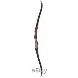 Bear Archery Super Kodiak Recurve Bow Traditional Black/Brown Maple Wood