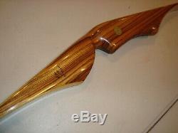 Bear BEARCAT Zebrawood Glass Powered Recurve Bow 6K2626 66 45#, LH