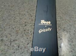 Bear GRIZZLY Glasspowered Recurve Bow BG-12 9-1572 AMO-58, 45#, RH, NEW
