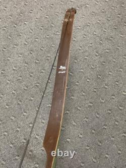 Bear Glass Powered Grizzly Recurve Archery Bow AMO-58 50# Green & Brown