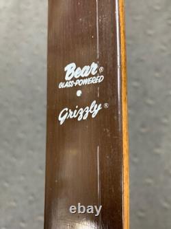 Bear Glass Powered Grizzly Recurve Archery Bow AMO-58 50# Green & Brown