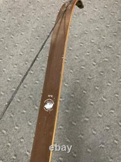 Bear Glass Powered Grizzly Recurve Archery Bow AMO-58 50# Green & Brown